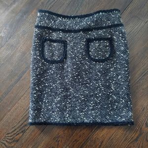Nannette lepore Knitted wool skirt size 6